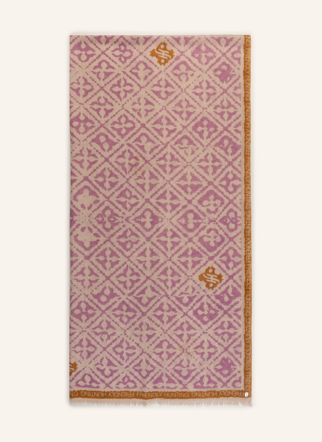 Image of Friendly Hunting Cashmere-Schal Eyes Of Marakesh rosa