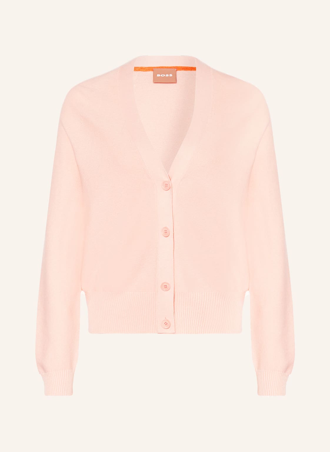 Image of Boss Strickjacke Faduana rosa