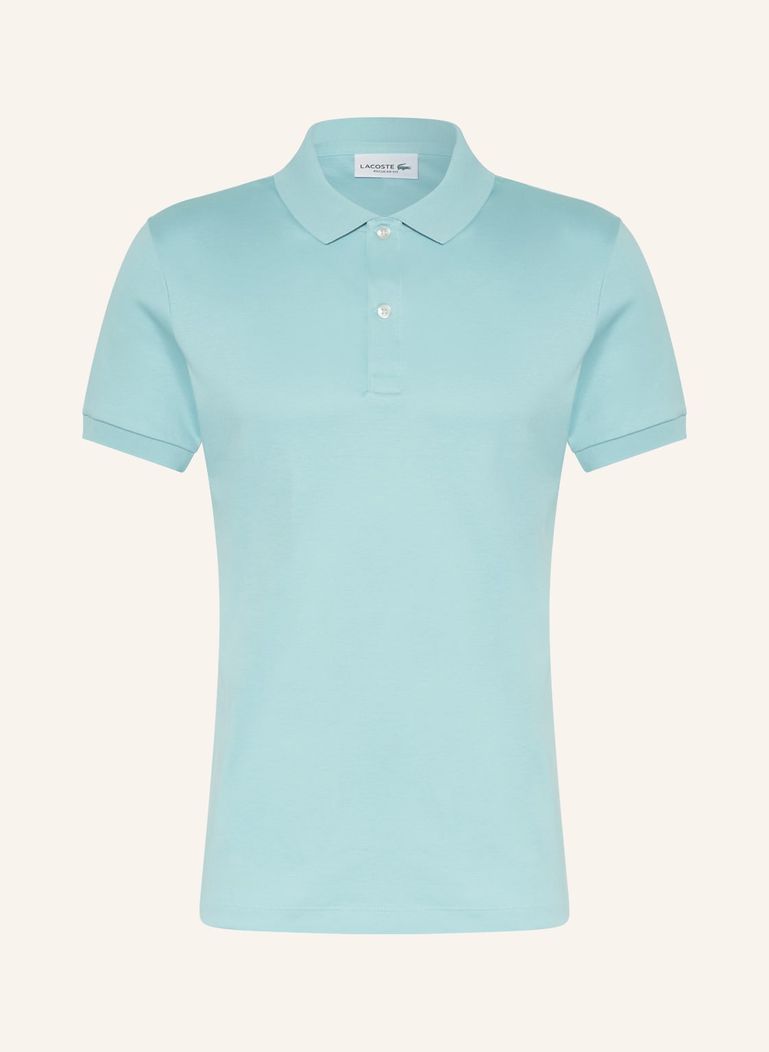 Image of Lacoste Jersey-Poloshirt Regular Fit grau