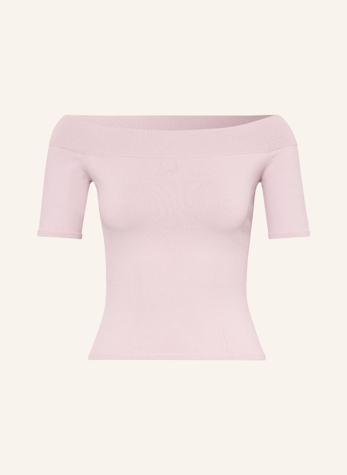Image of Alexander Mcqueen Strick-Shirt rosa