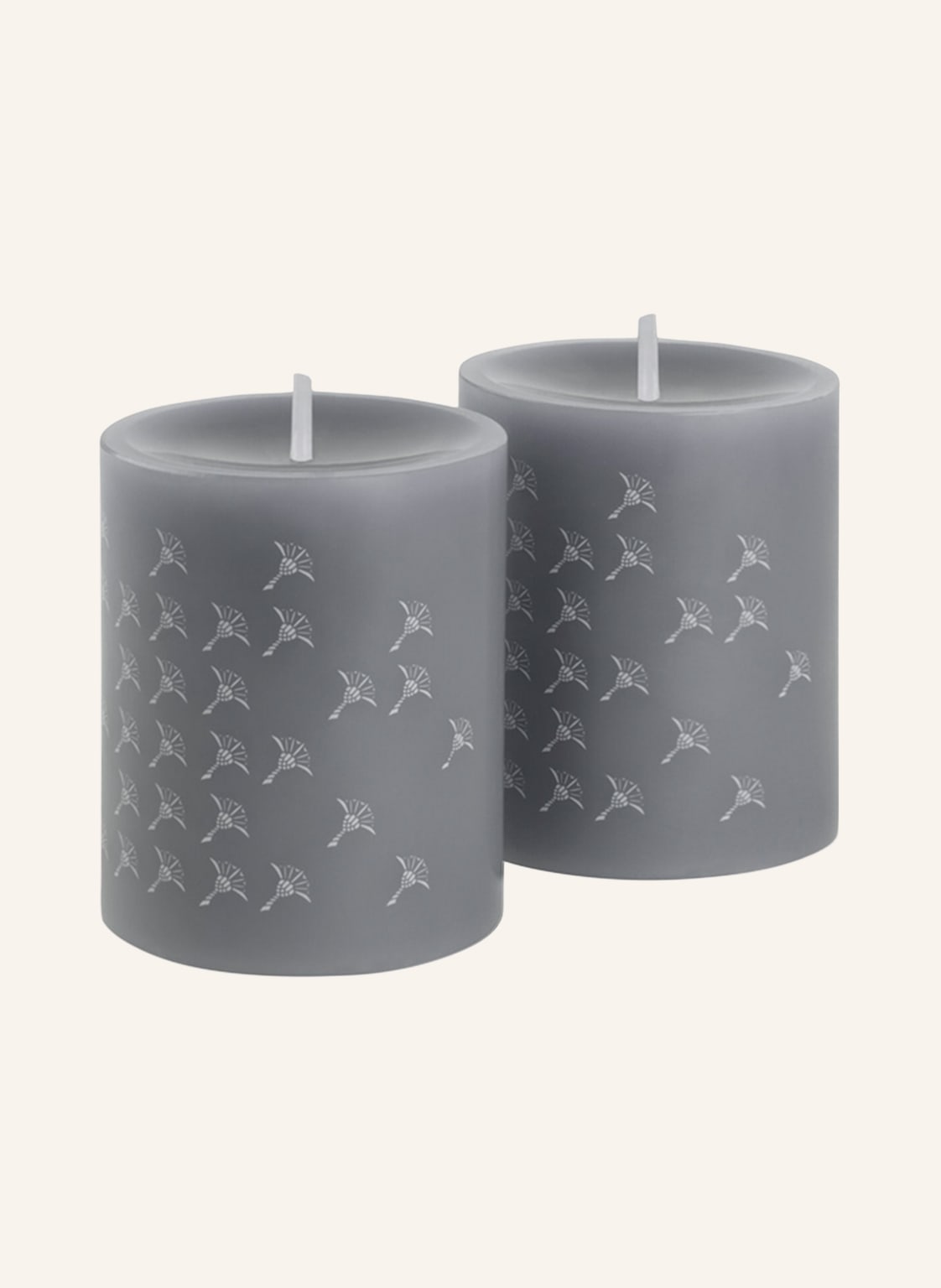 Image of Joop! 2er-Set Kerzen Joop! Faded Cornflower grau