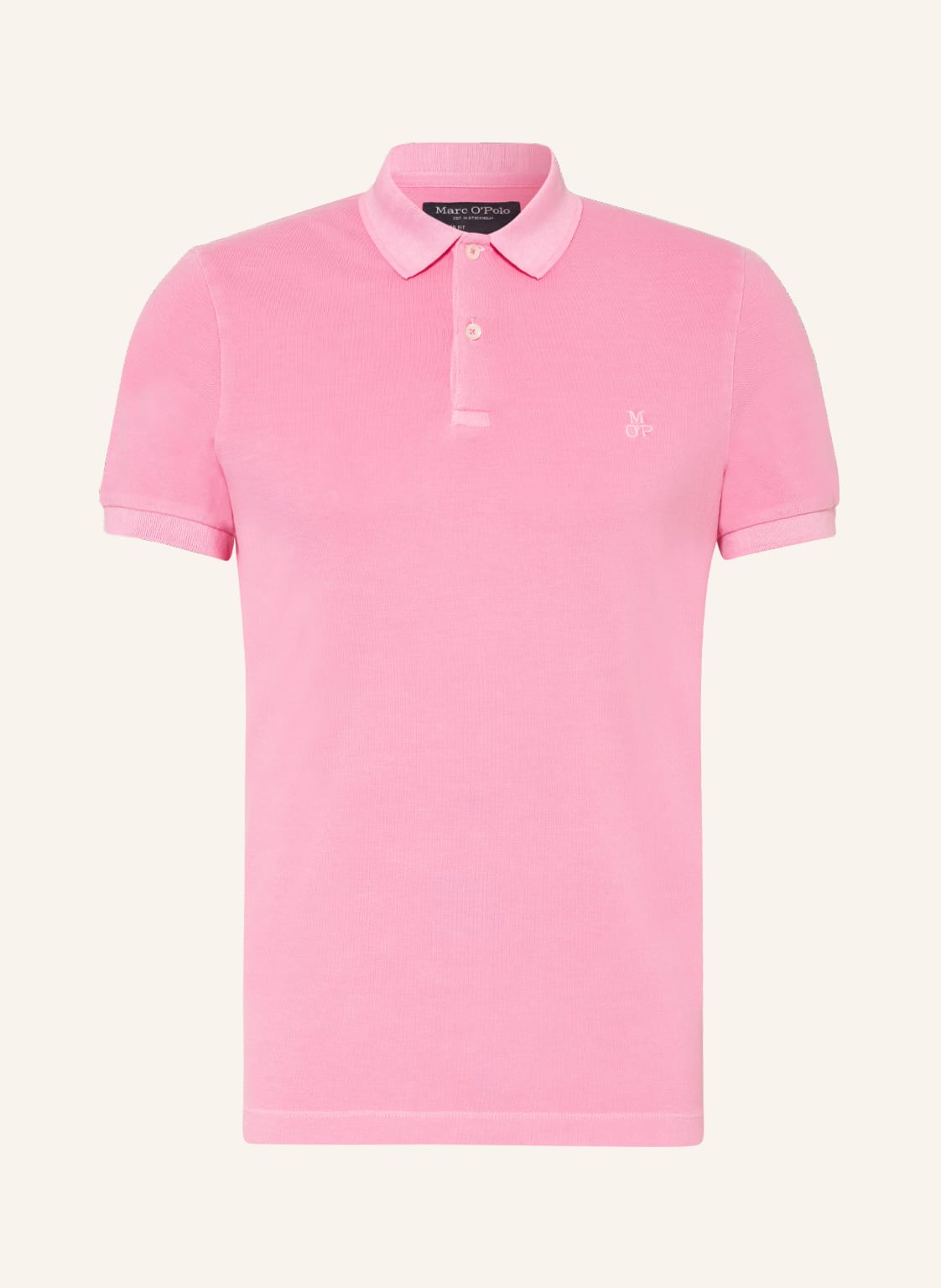 Image of Marc O'polo Piqué-Poloshirt Shaped Fit pink