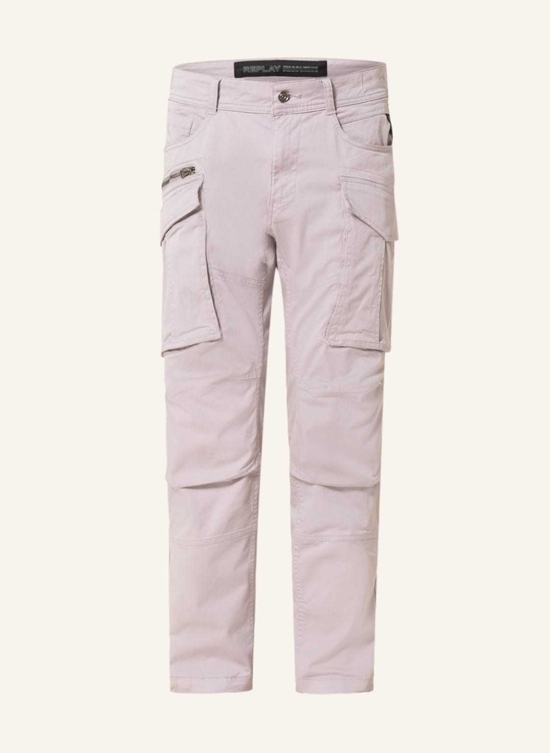 Image of Replay Cargohose Regular Fit grau