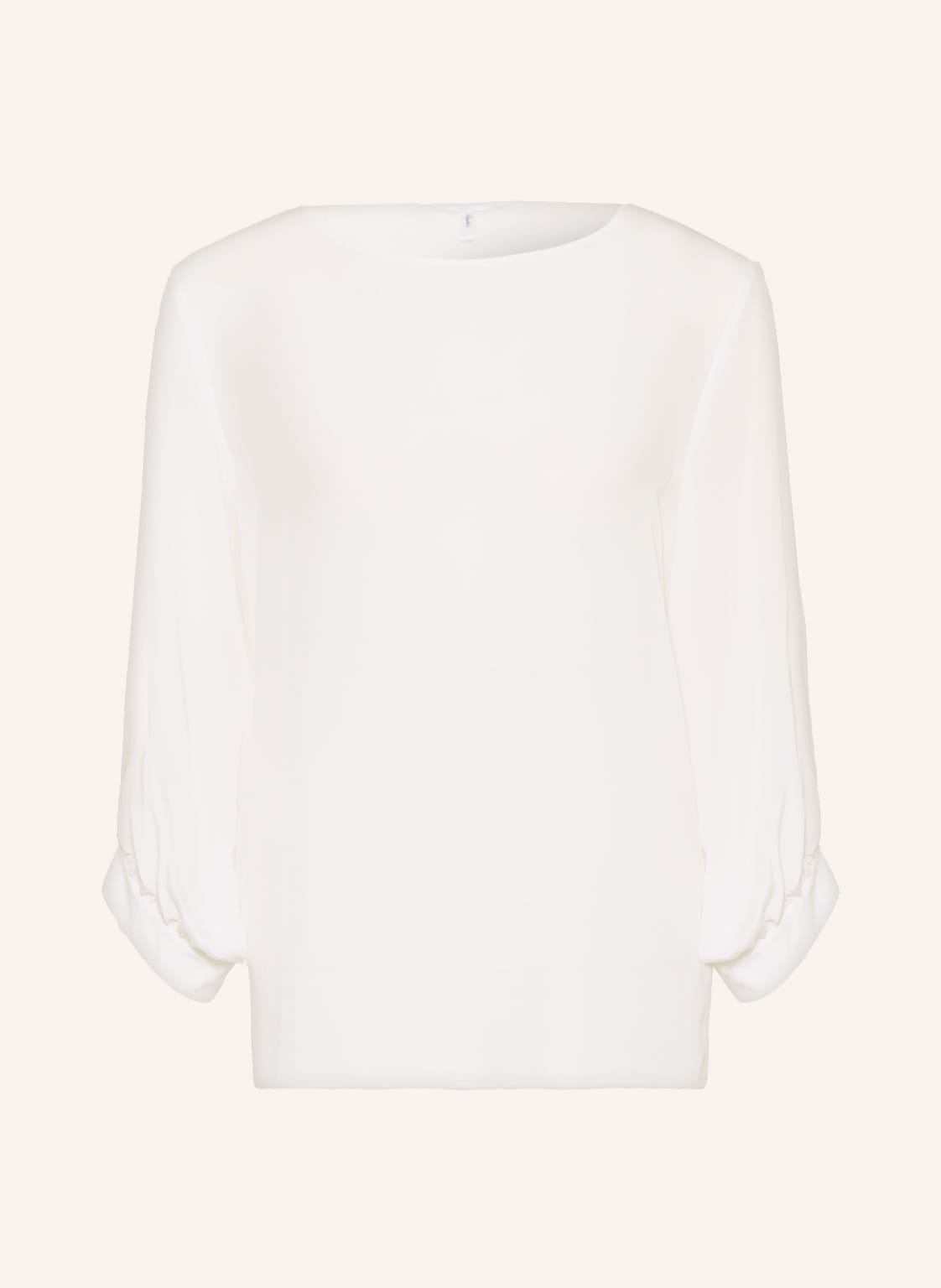 Image of Sophie Blusenshirt Micca Aus Seide weiss