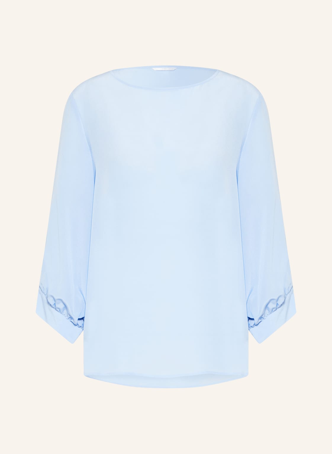 Image of Sophie Blusenshirt Micca Aus Seide blau