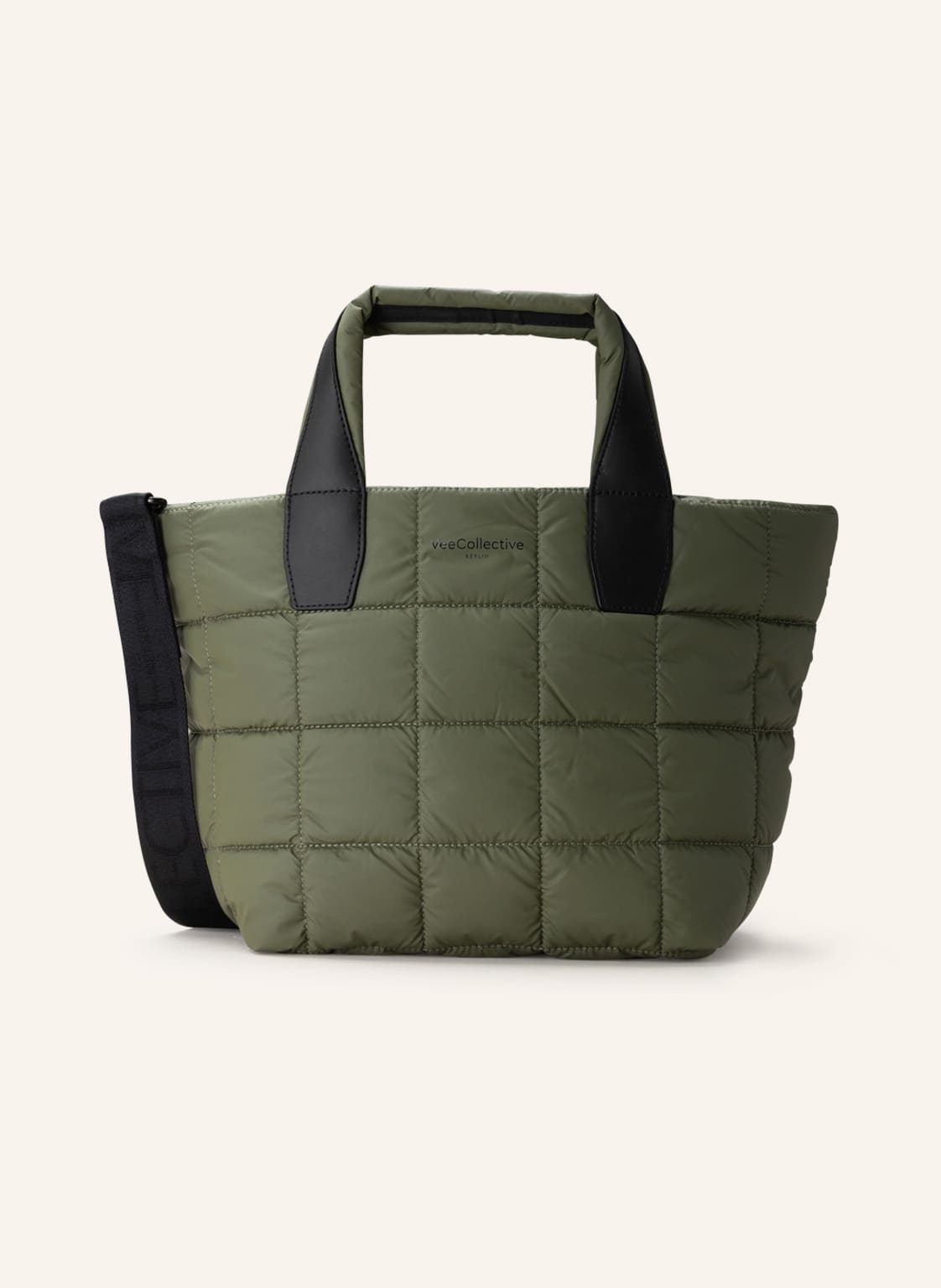 Image of Vee Collective Shopper Porter Tote Small gruen