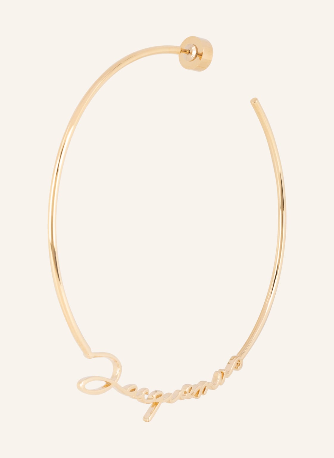 Image of Jacquemus Creolen Les Creoles Jacquemus gold