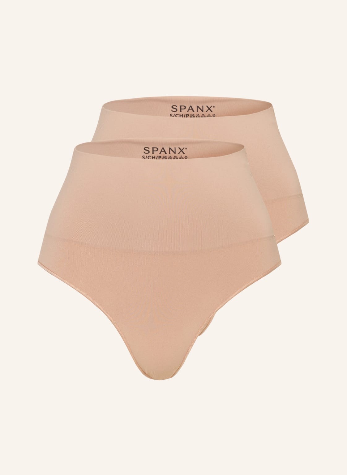 Image of Spanx 2er-Pack Shape-Panties Ecocare Everday Shaping beige