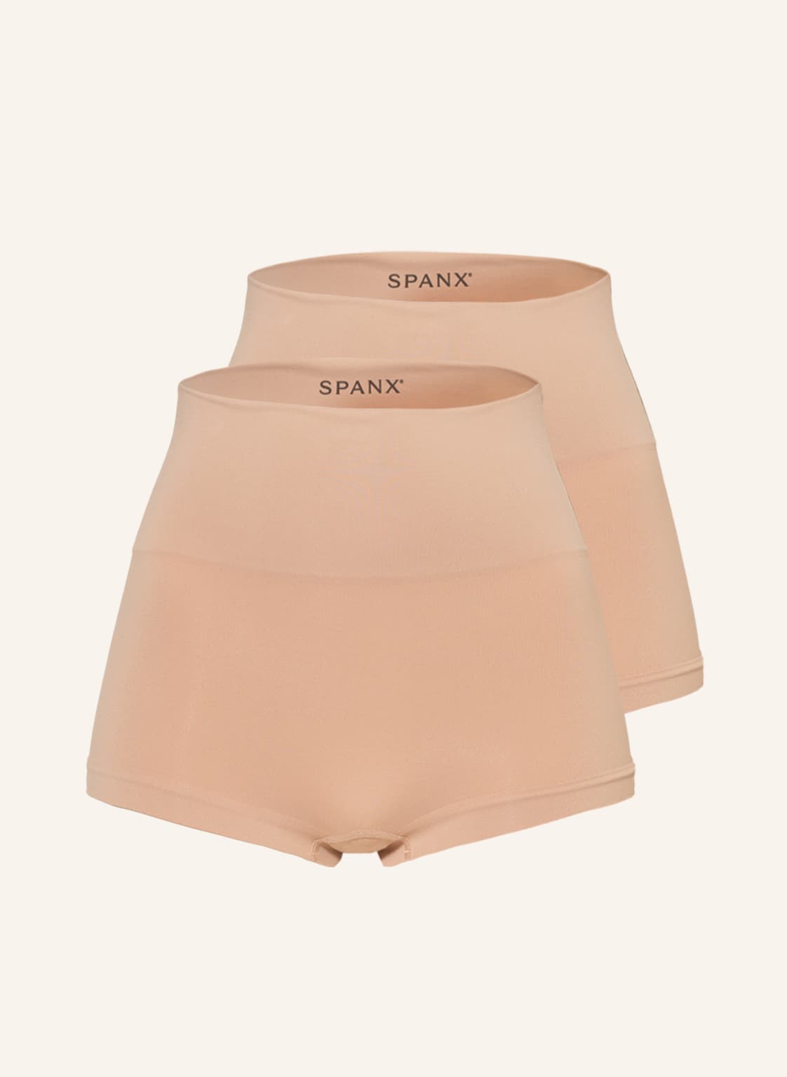 Image of Spanx 2er-Pack Shape-Panties Ecocare Everyday Shaping Boyshort beige
