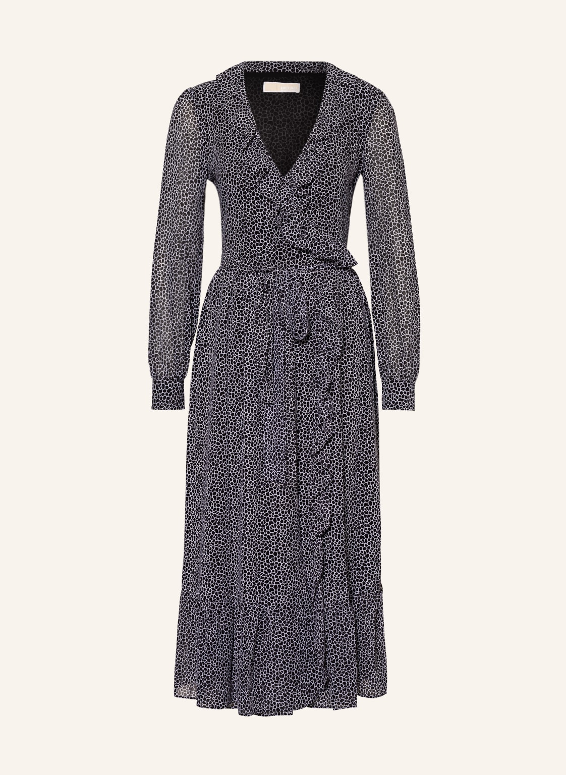 Image of Michael Kors Wickelkleid schwarz