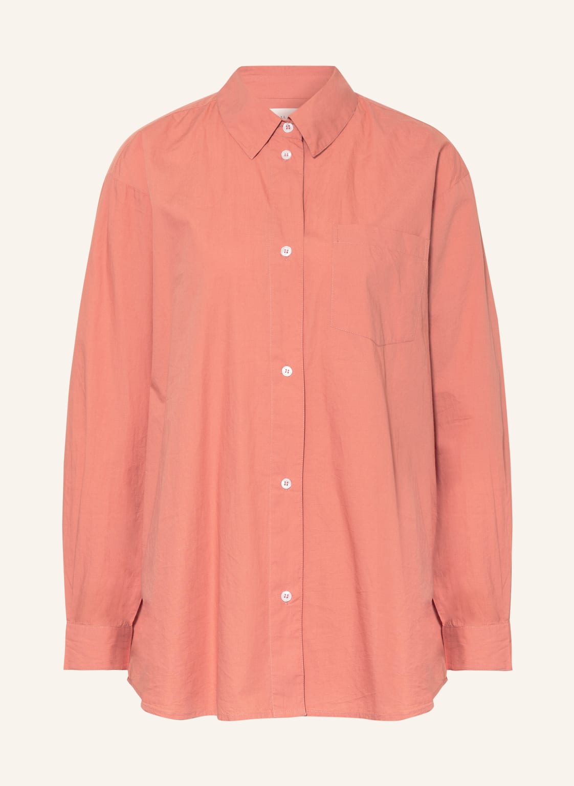 Image of Skall Studio Oversized-Hemdbluse Edgar rosa