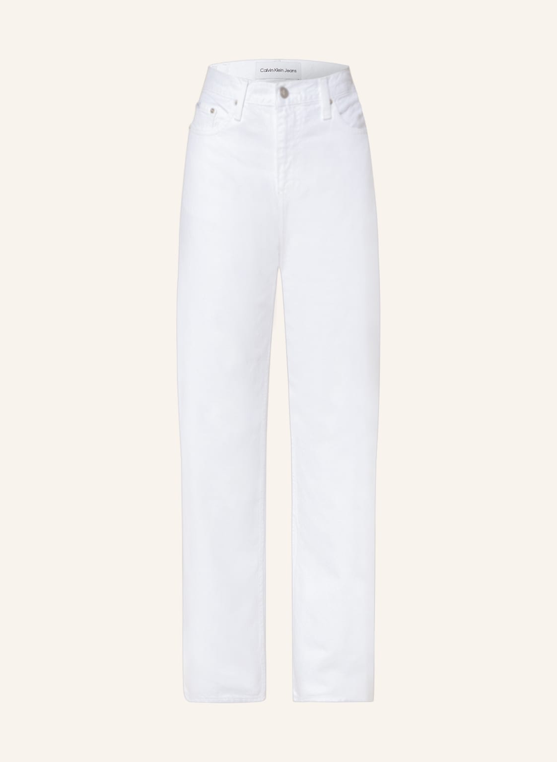 Image of Calvin Klein Jeans Flared Jeans weiss