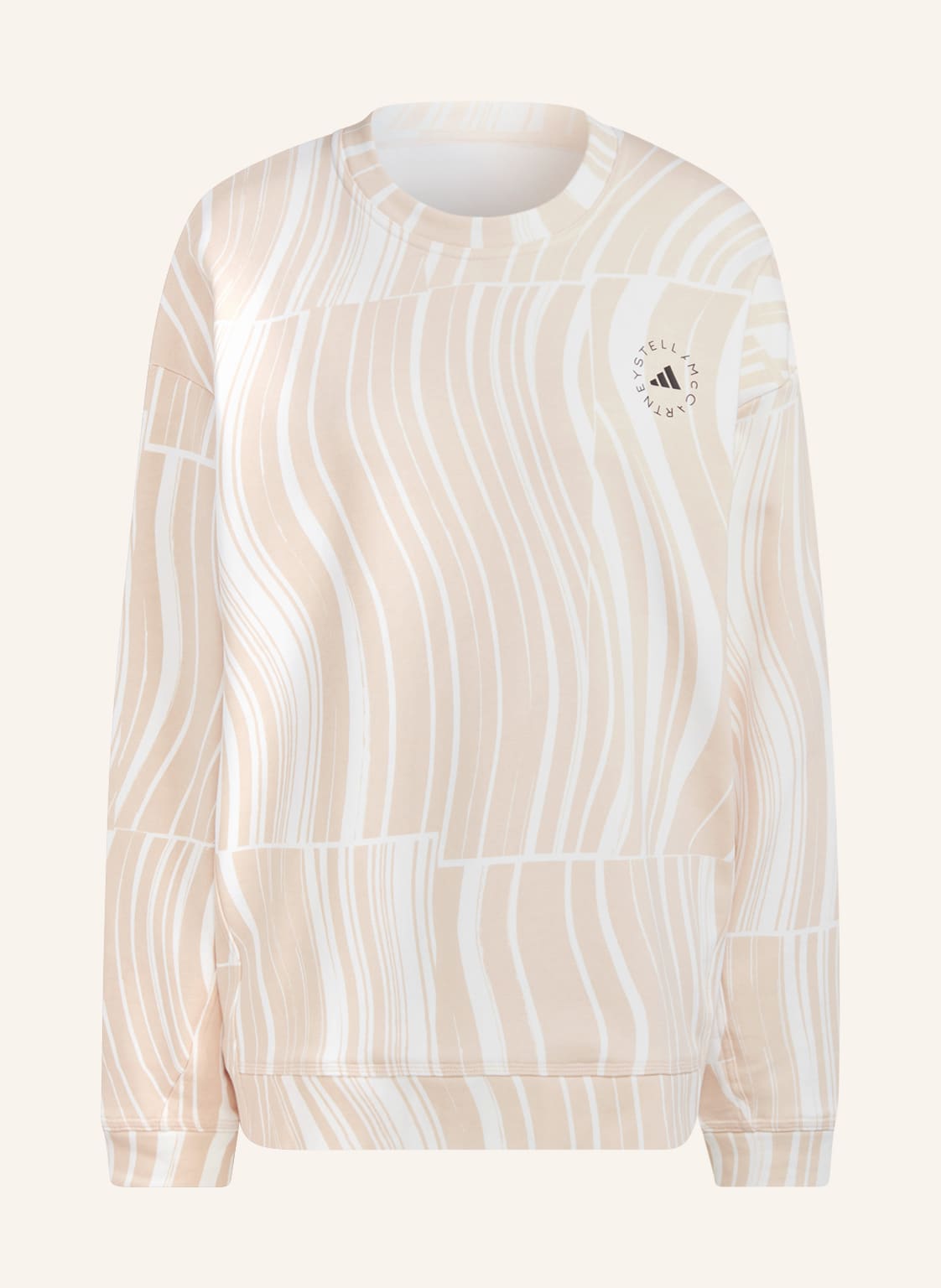 Image of Adidas By Stella Mccartney Oversized-Sweatshirt rosa