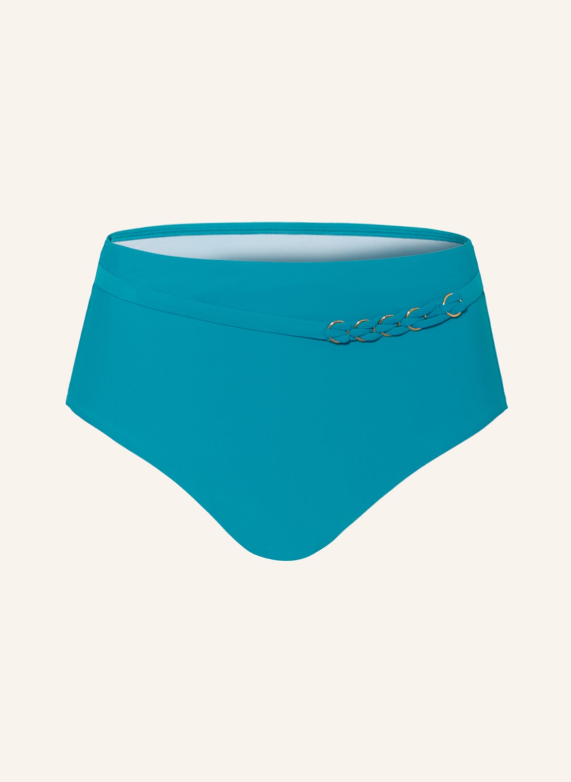 Image of Chantelle High-Waist-Bikini-Hose Emblem blau
