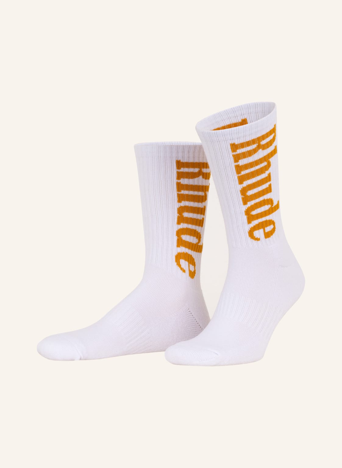 Image of Rhude Strümpfe Logo weiss