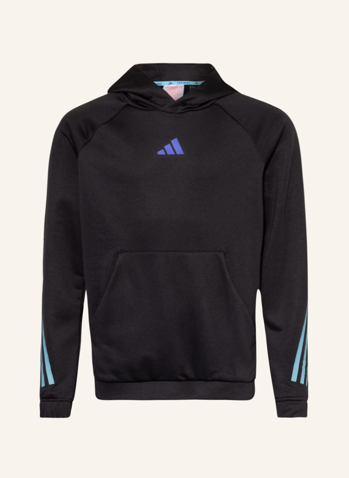 Image of Adidas Hoodie Train Icons Aeroready schwarz