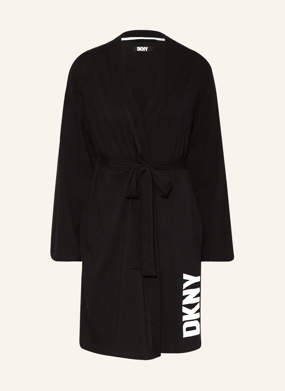 Image of Dkny Damen-Morgenmantel Must Have Basics schwarz