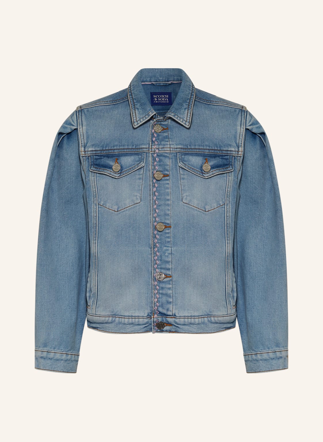 Image of Scotch & Soda Jeansjacke blau