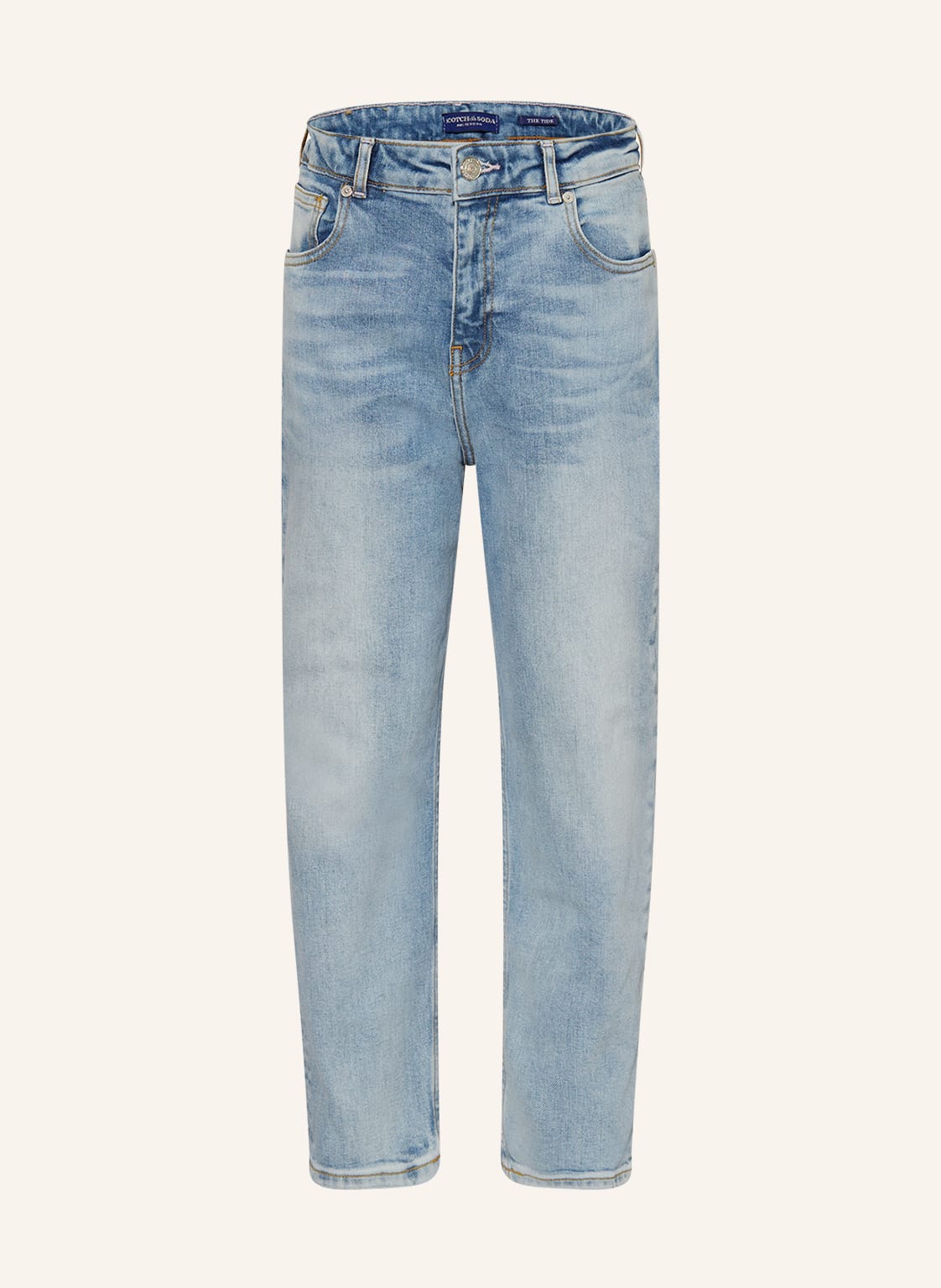 Image of Scotch & Soda Boyfriend Jeans blau