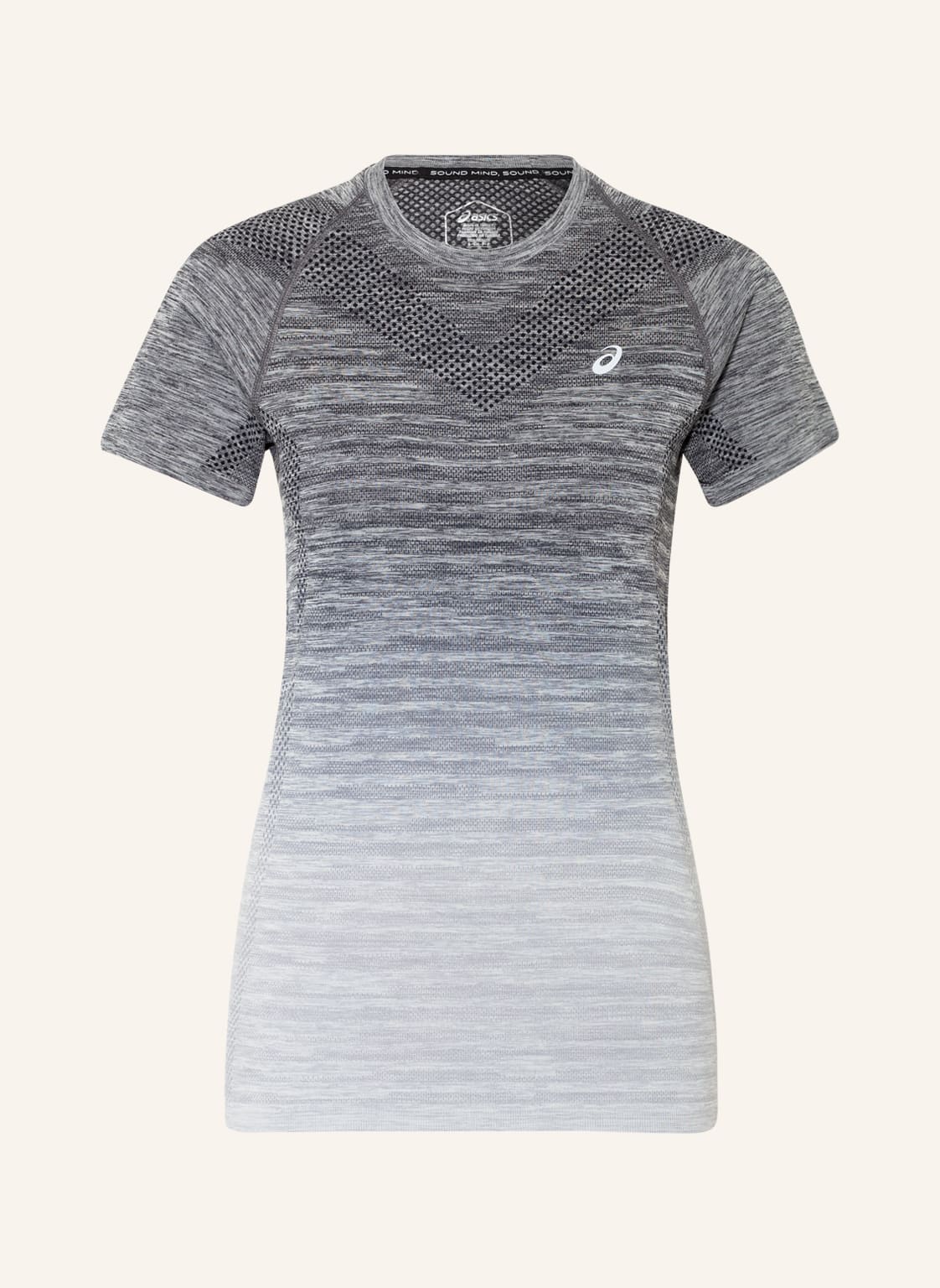Image of Asics Laufshirt Seamless grau