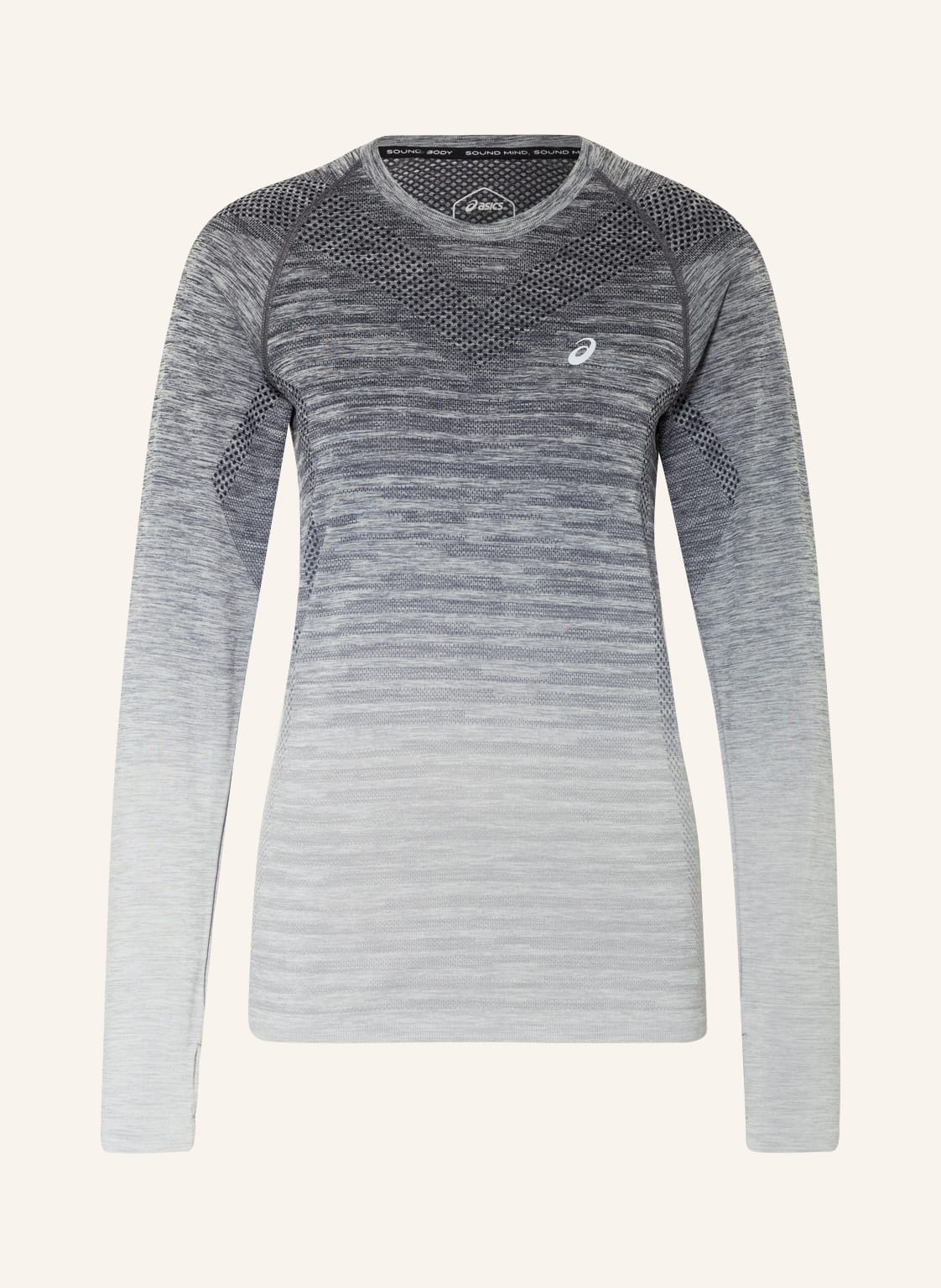 Image of Asics Longsleeve Seamless grau