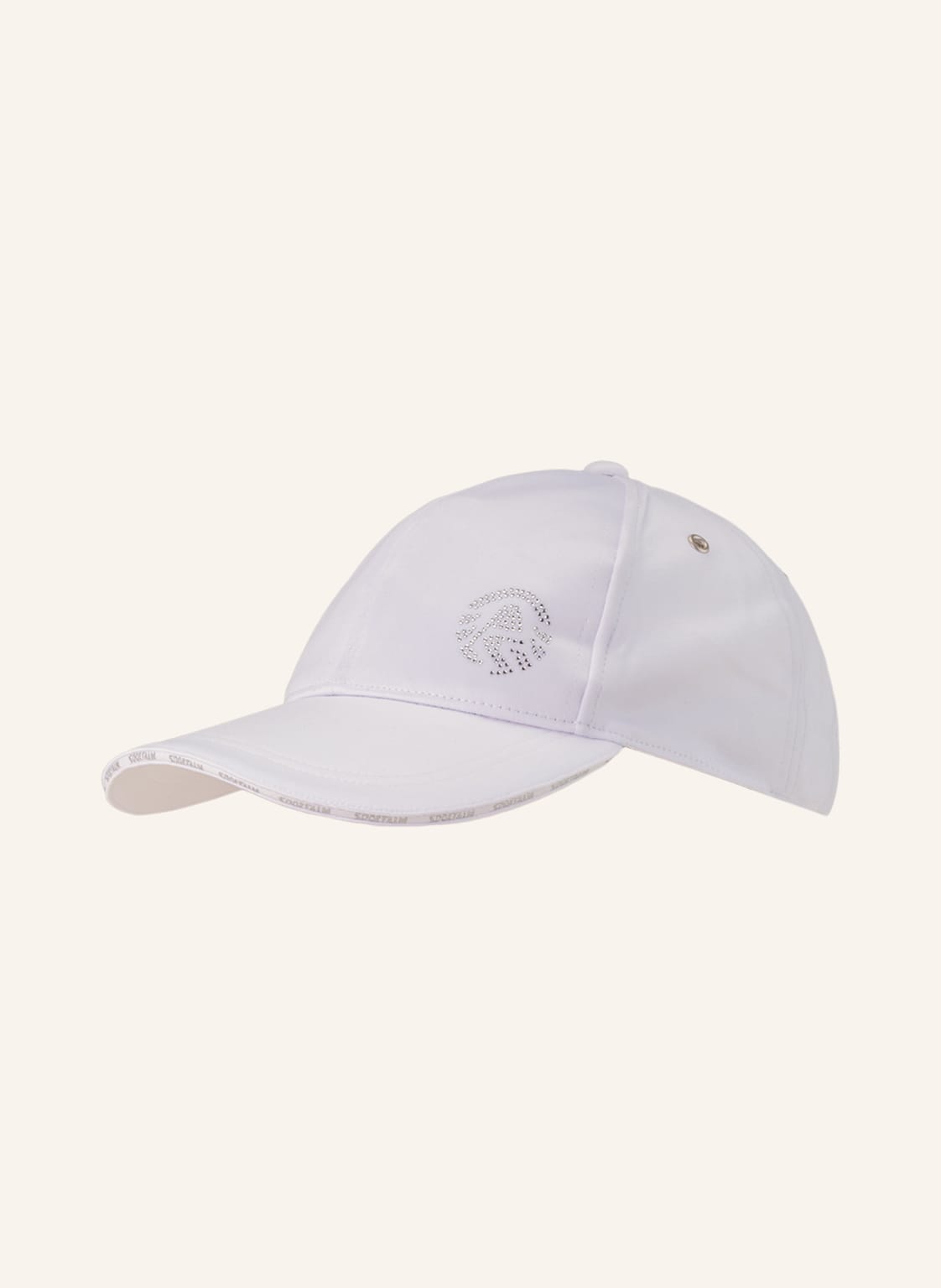 Image of Sportalm Cap Ives Mit Schmucksteinen weiss