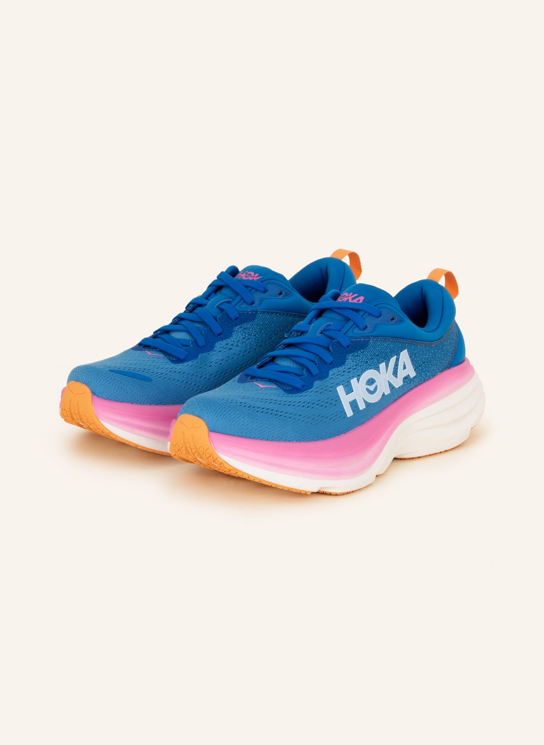 Image of Hoka Laufschuhe Bondi 8 blau