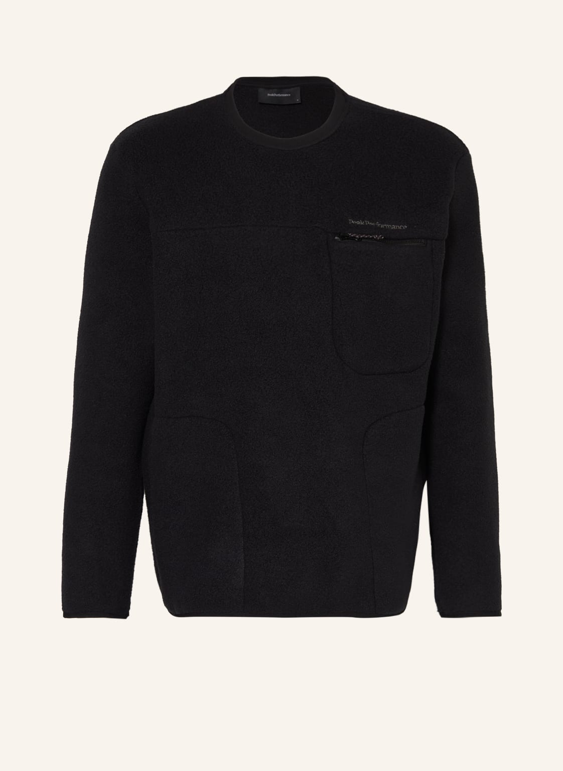 Image of Peak Performance Fleecepullover schwarz