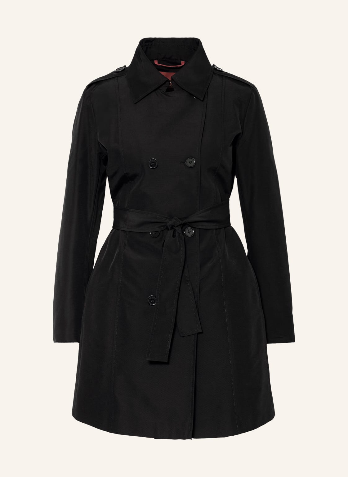 Image of Max & Co. Trenchcoat Milo schwarz