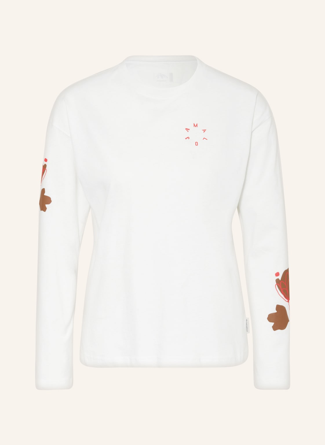 Image of Maloja Longsleeve Miznim. weiss