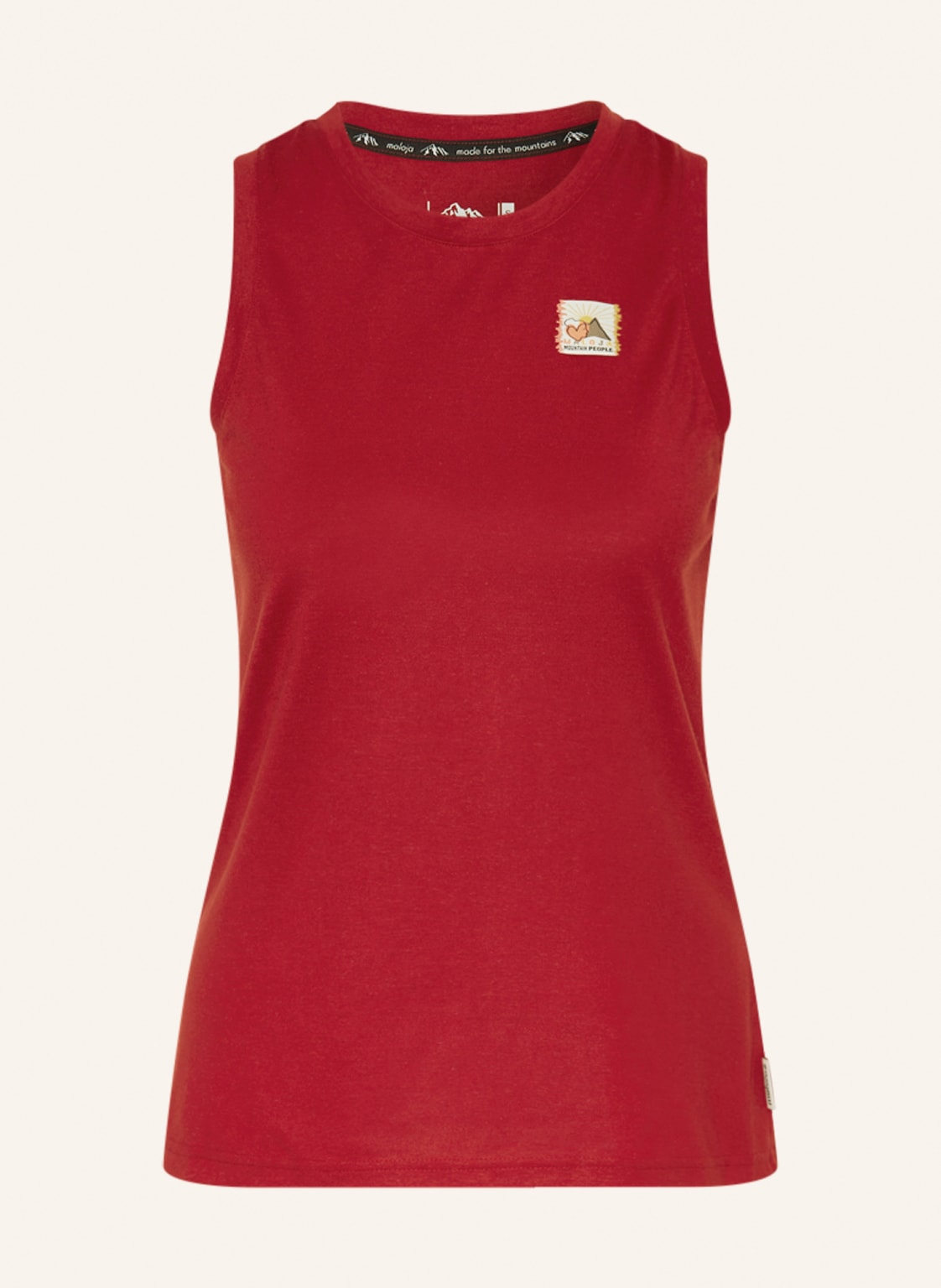 Image of Maloja Tanktop Apfelbaumm. rot