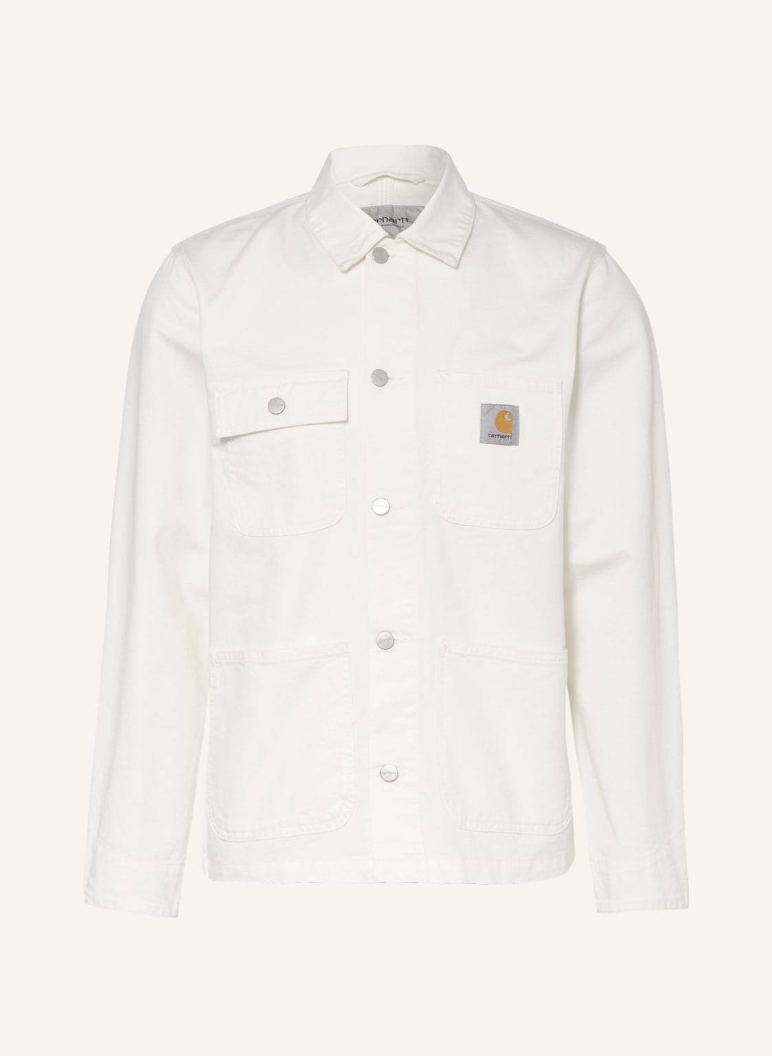 Image of Carhartt Wip Overjacket Michigan weiss