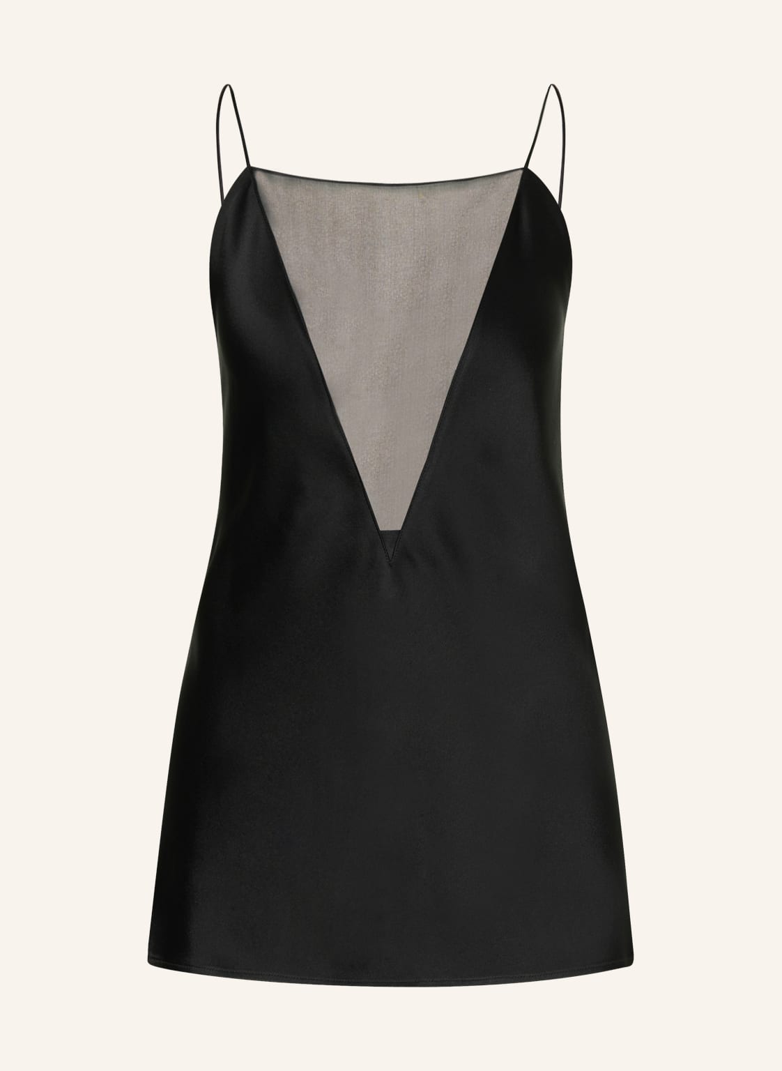 Image of Stella Mccartney Satintop schwarz