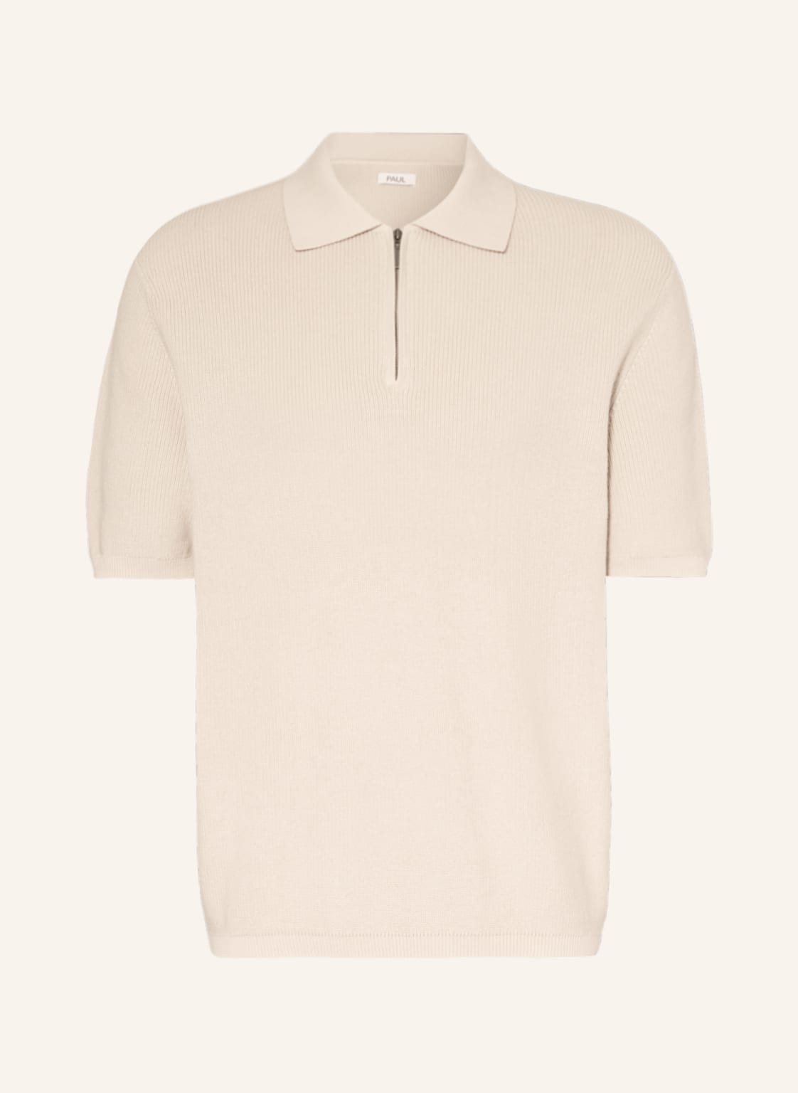 Image of Paul Strick-Poloshirt beige