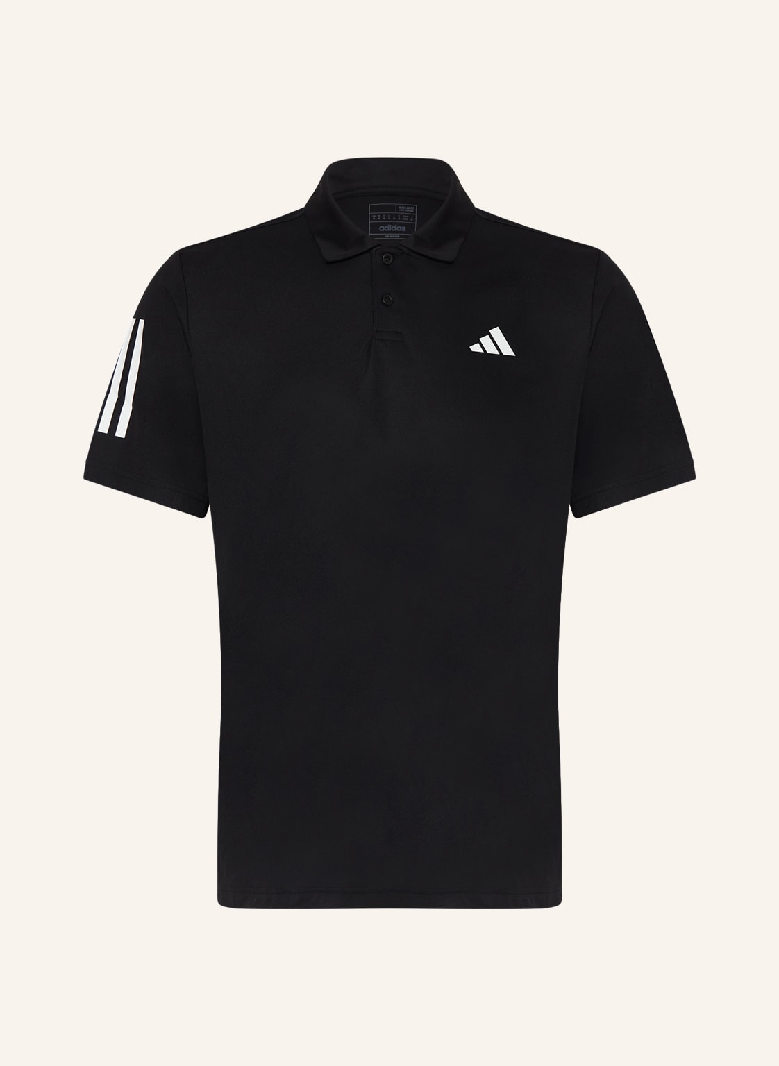 Image of Adidas Funktions-Poloshirt Club Mit Mesh schwarz