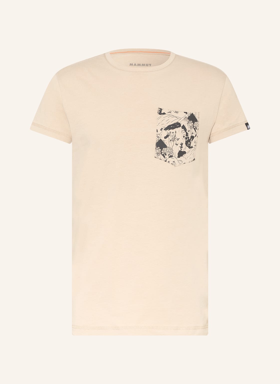 Image of Mammut T-Shirt Massone beige