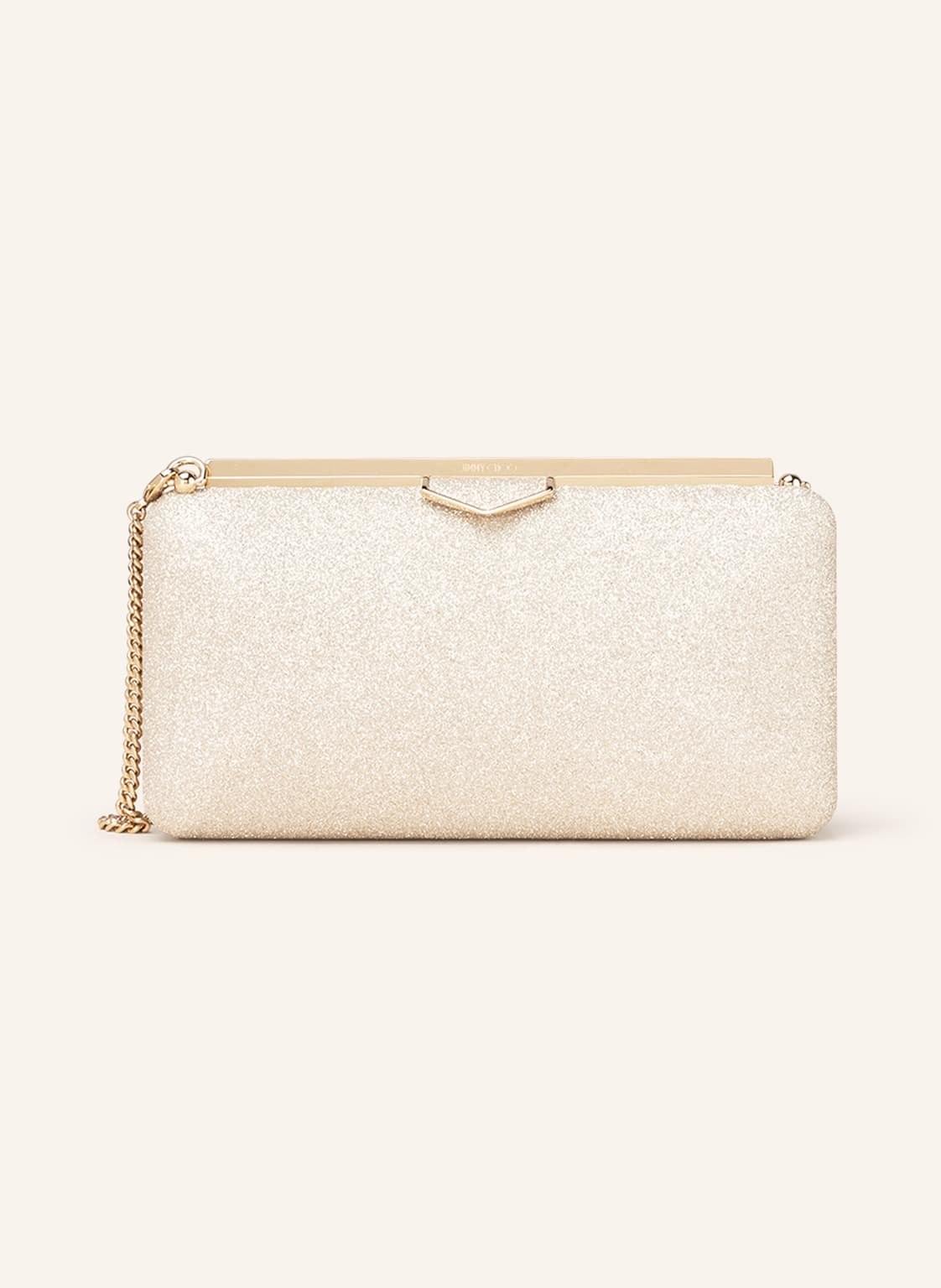 Image of Jimmy Choo Clutch Ellipse silber