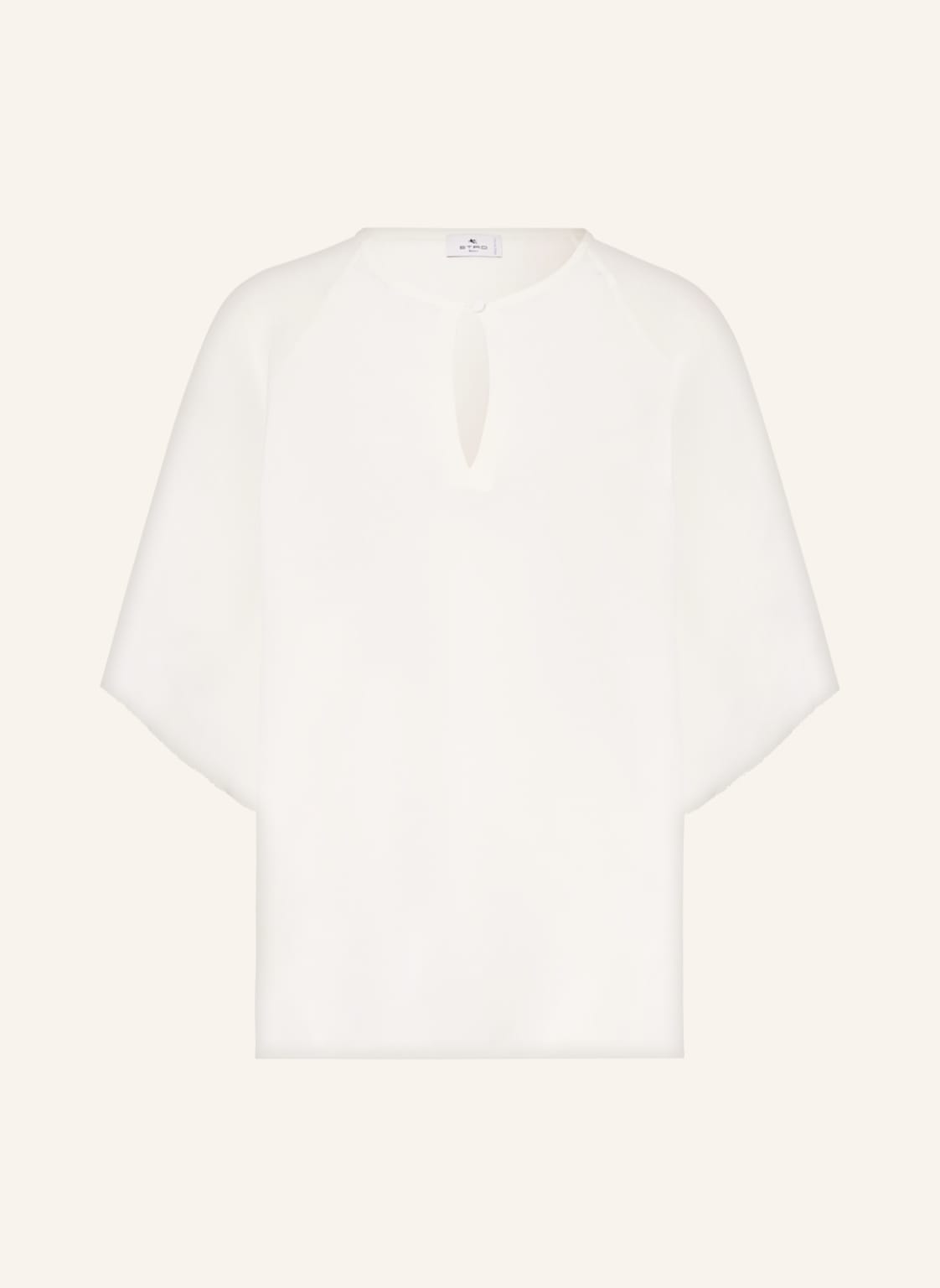 Image of Etro Blusenshirt Aus Seide weiss