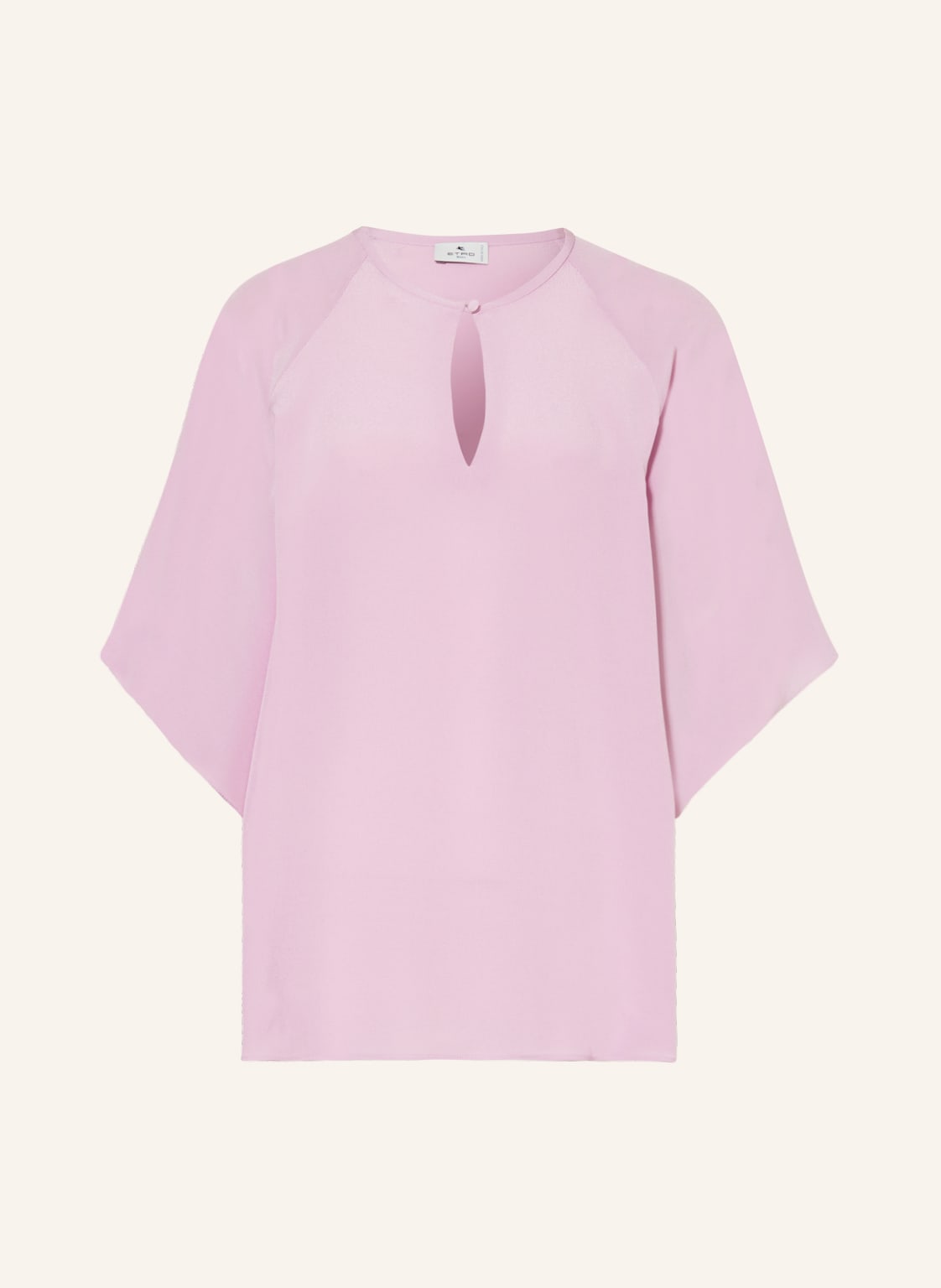 Image of Etro Blusenshirt Aus Seide violett
