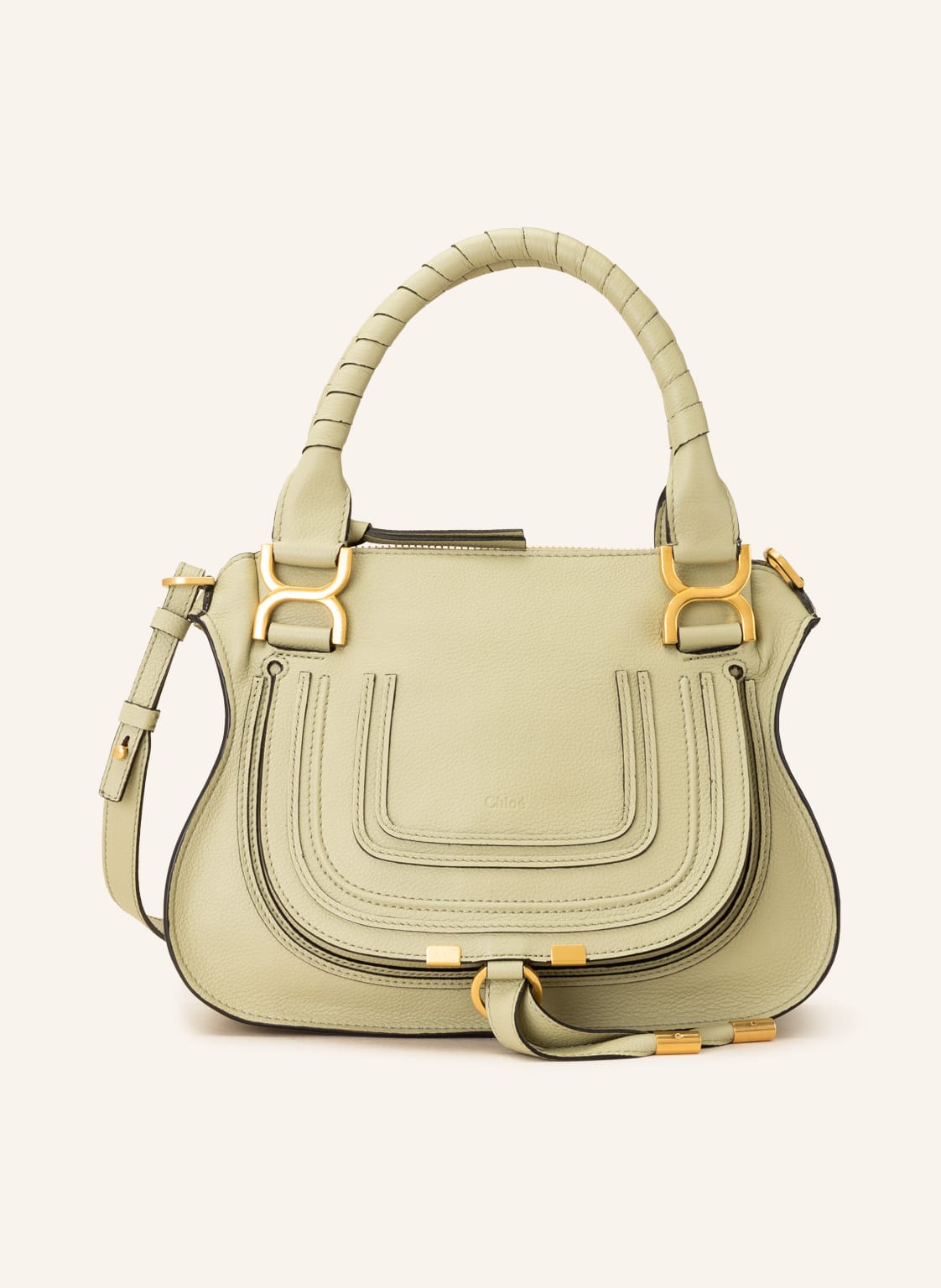 Image of Chloé Handtasche Marcie Medium gruen