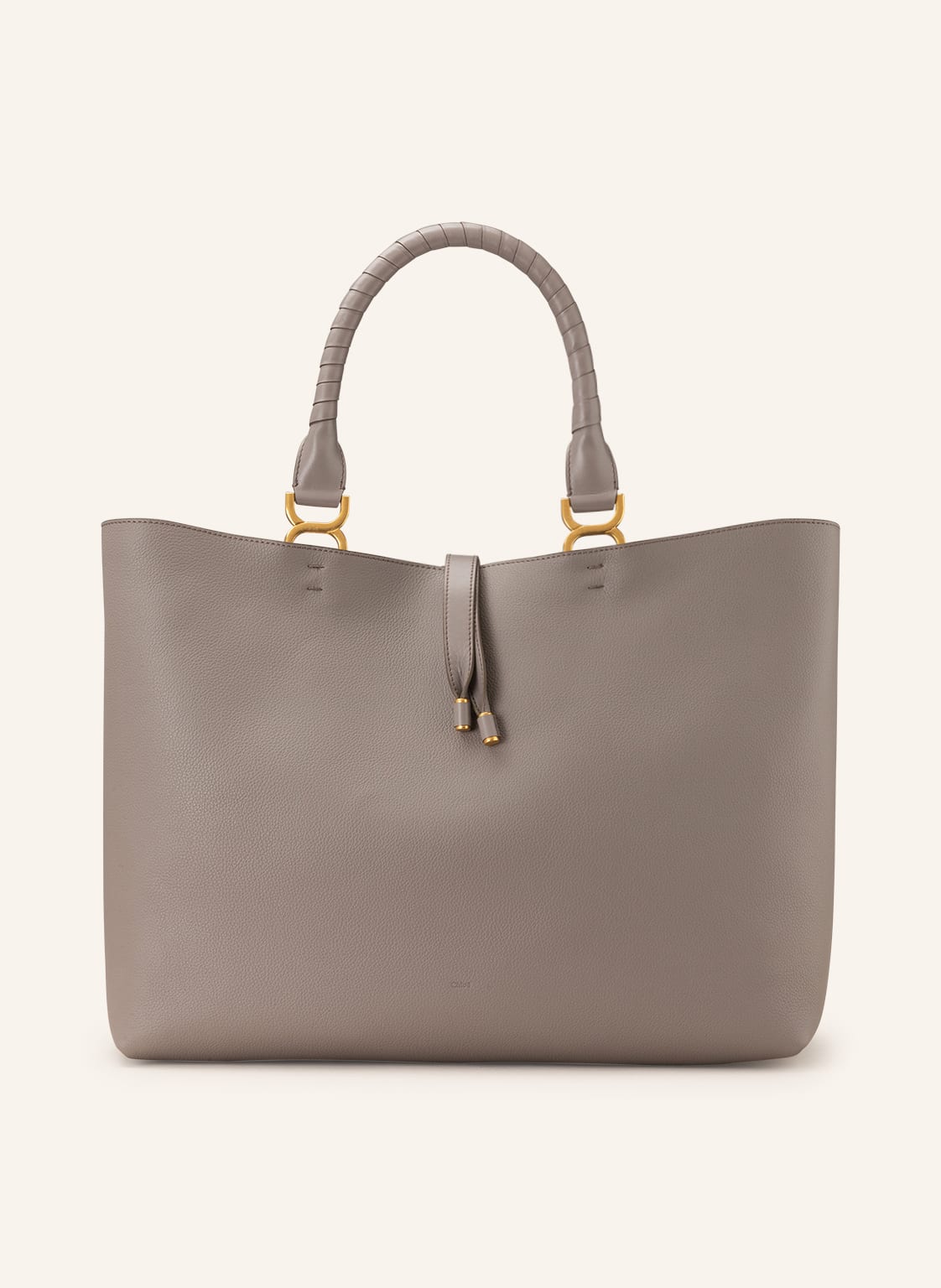 Image of Chloé Shopper Marcie grau