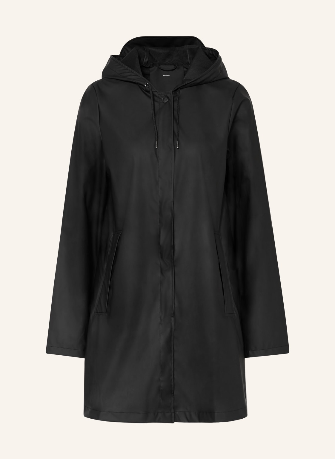 Image of Rains Regenjacke schwarz