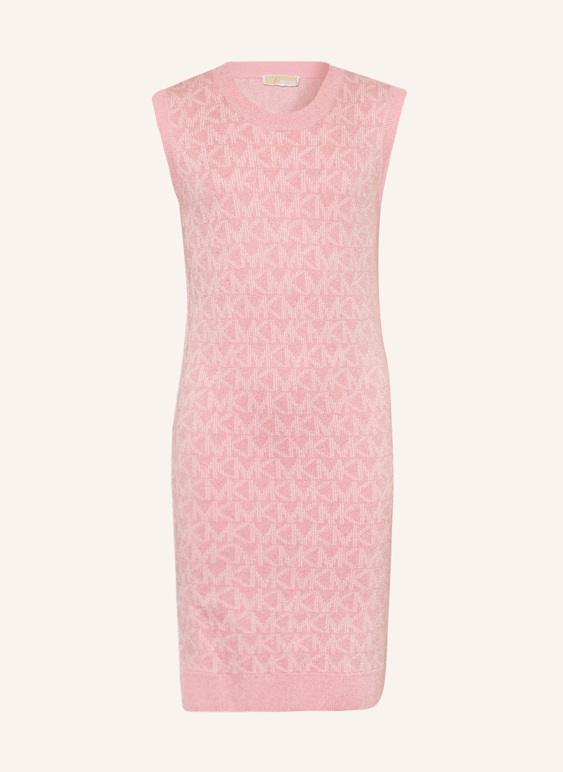 Image of Michael Kors Strickkleid Mit Glitzergarn rosa