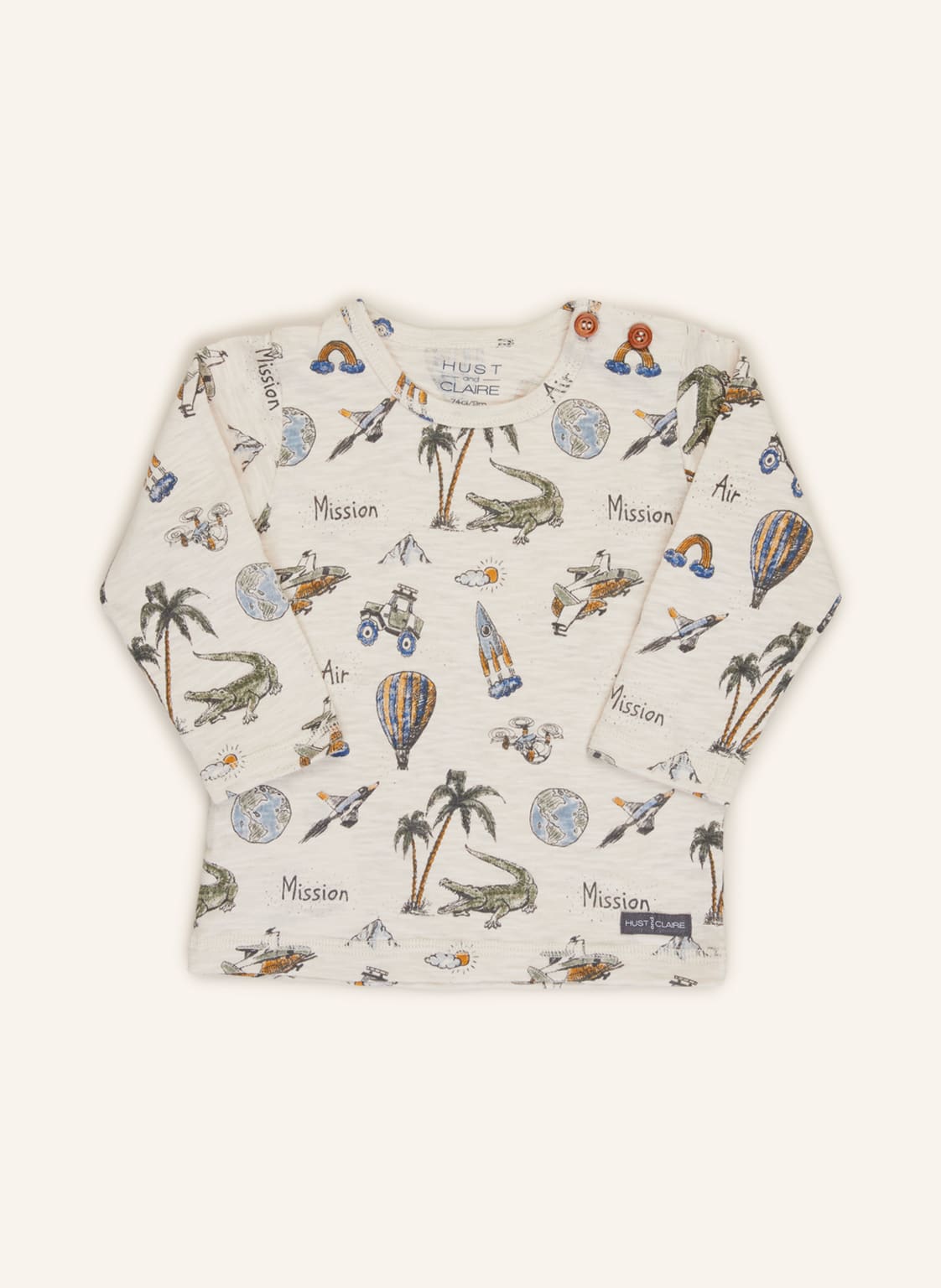 Image of Hust And Claire Longsleeve August beige