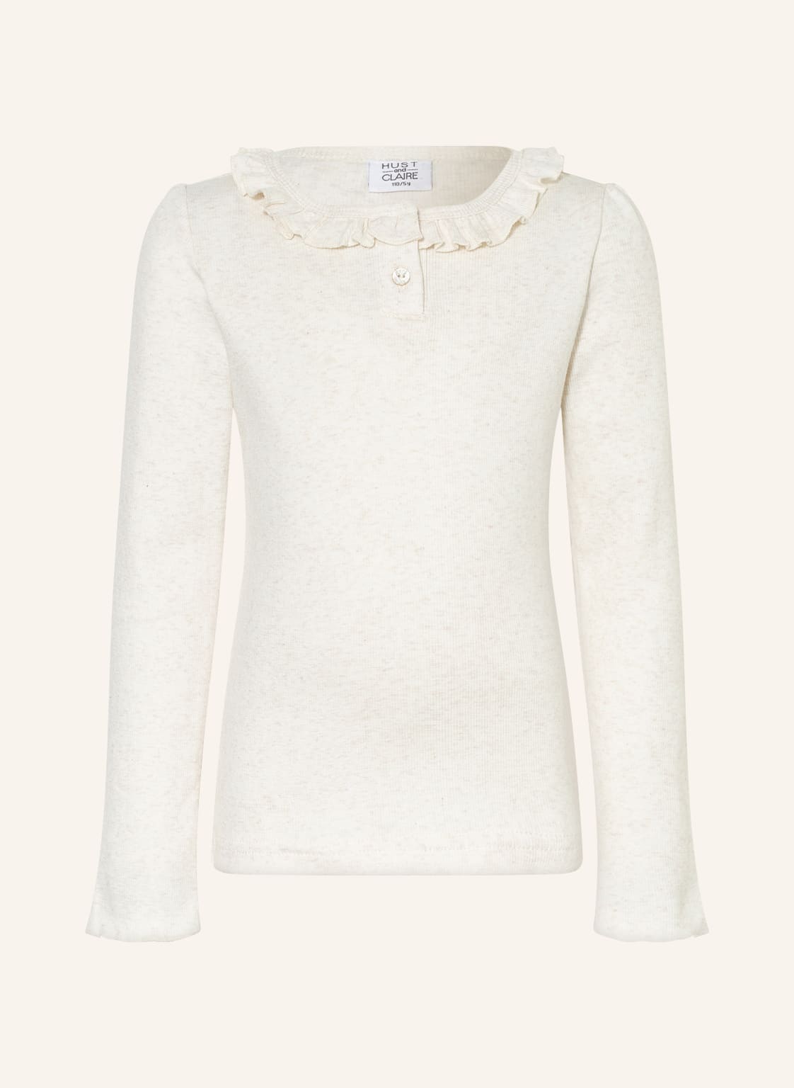 Image of Hust And Claire Longsleeve Adeleine beige