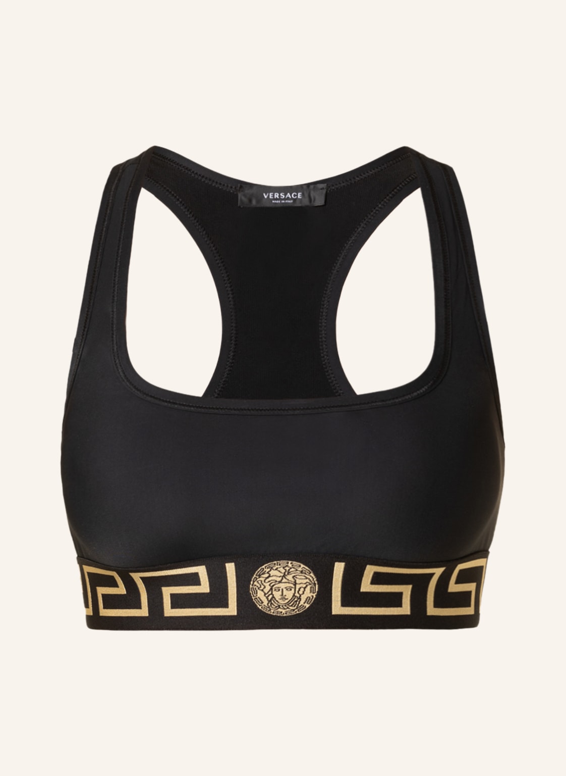 Image of Versace Cropped-Top schwarz
