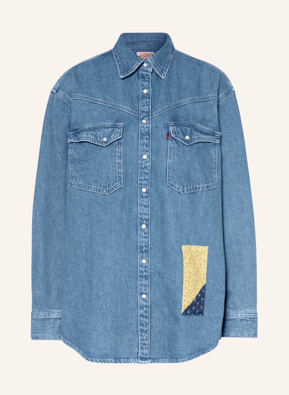 Image of Levi's® Jeans-Overshirt The Western Shirt blau
