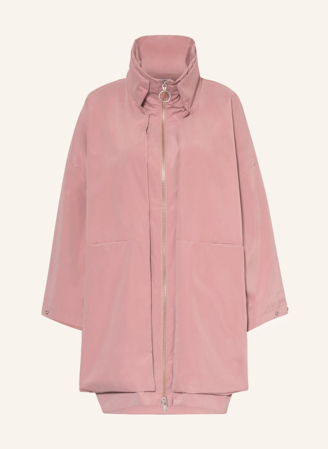 Image of Embassy Of Bricks And Logs Regenmantel Visby rosa