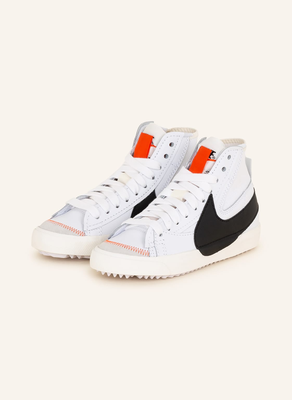 Image of Nike Hightop-Sneaker Blazer Mid '77 Jumbo weiss