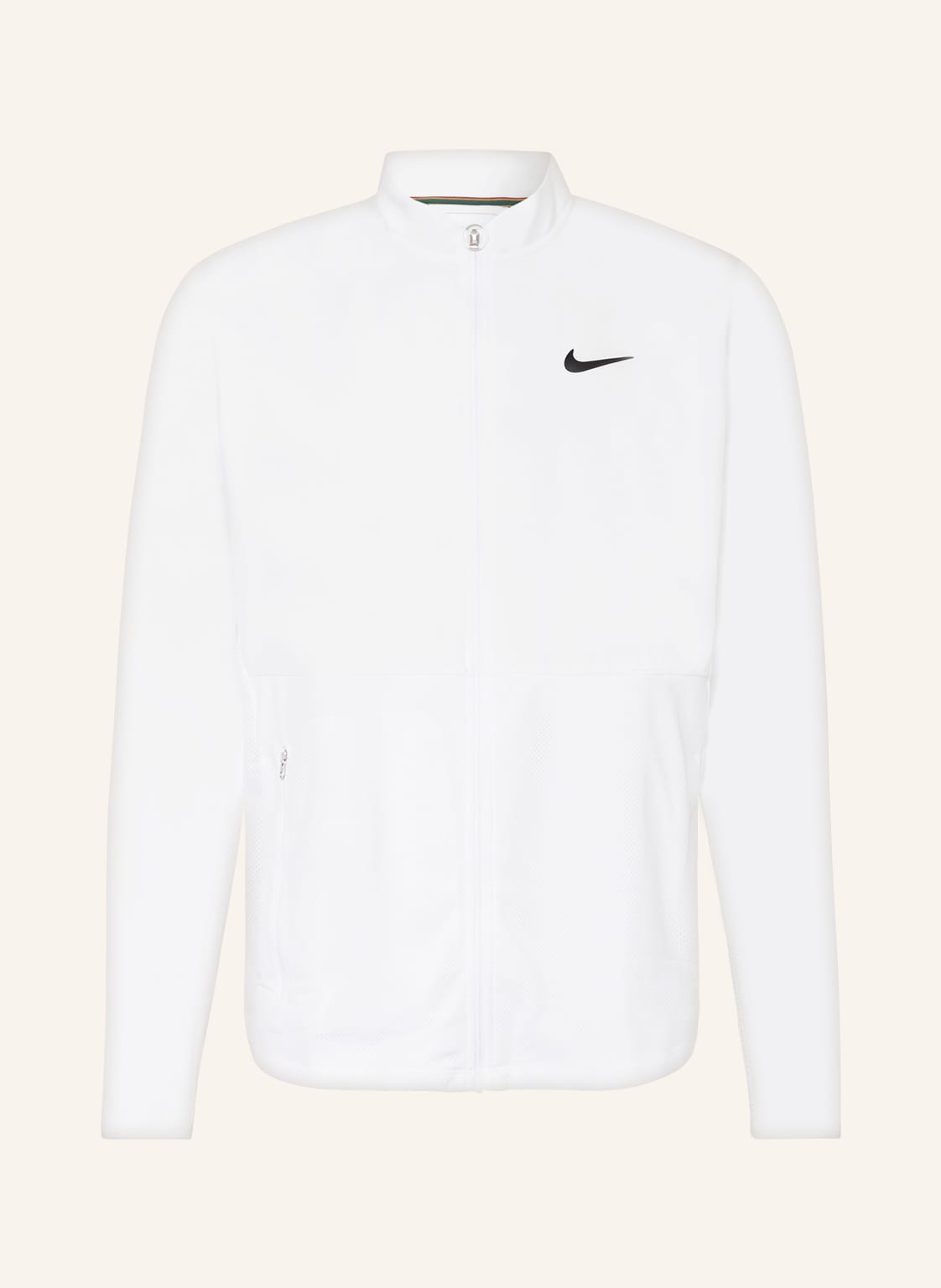 Image of Nike Tennisjacke Court Advantage Mit Mesh weiss